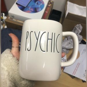 Rae Dunn Psychic Mug, Purple Interior!